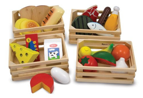 Grupos de alimentos Melissa &amp; Doug - 4 cajas