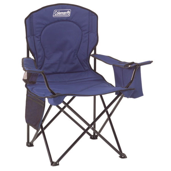 Coleman quad chair with cooler
