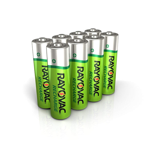 8 pilas AA recargables Rayovac