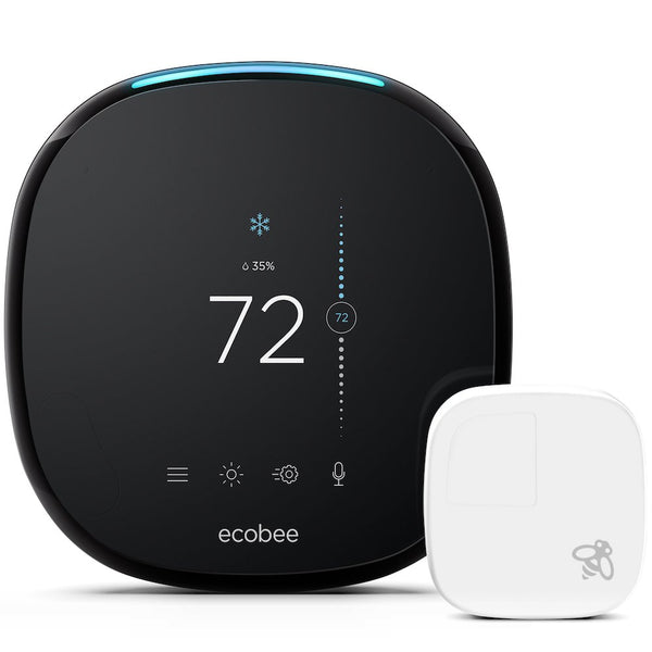 Termostato inteligente ecobee4 con Alexa integrado, sensor de habitación incluido