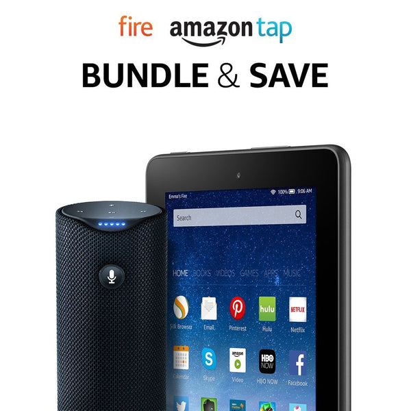 Save $80 on Fire Table and Amazon Tap Bundle