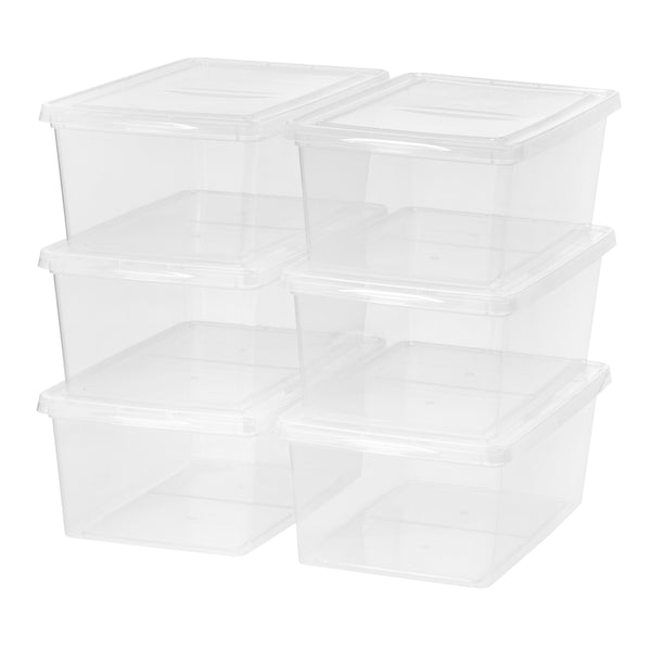6-Pack of 17-Quart Mainstays Sweater Box Storage