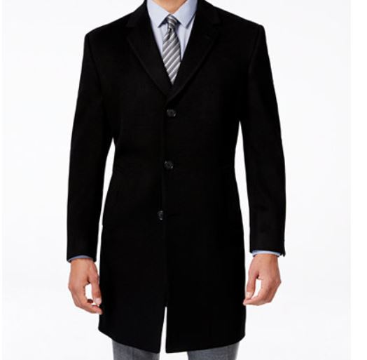 Kenneth Cole Reaction Raburn Wool-Blend Over Coat