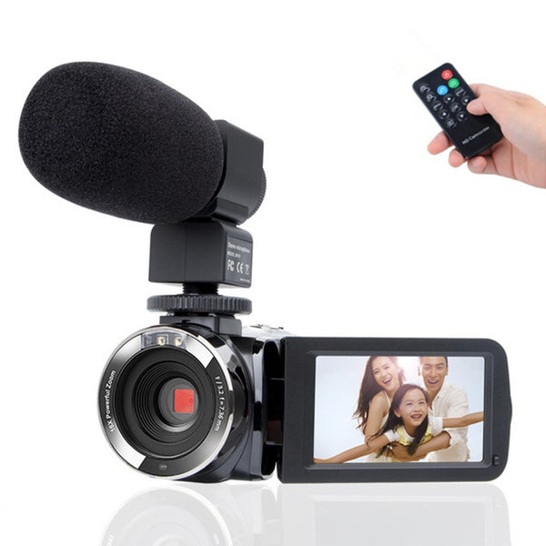 1080P Camcorder With Microphone