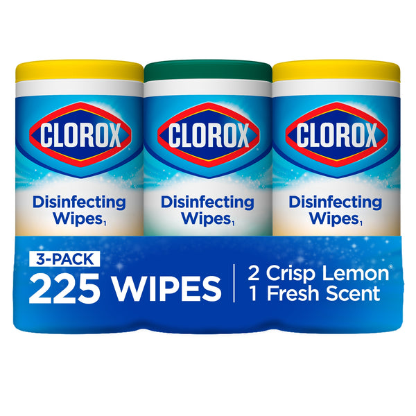 225 Toallitas Desinfectantes Clorox