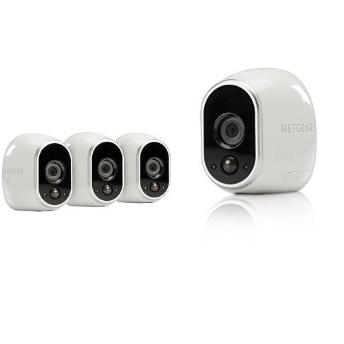 4 Arlo Smart Home Security Cameras