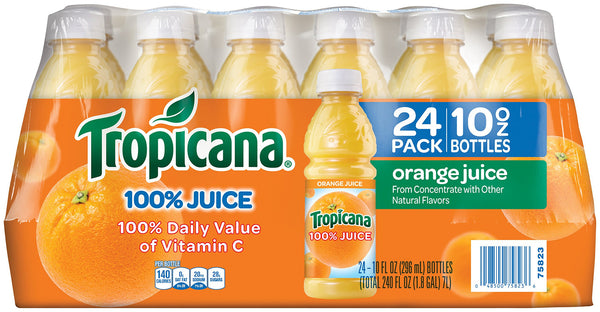 24- Pack of 10 oz. Tropicana Orange Juice