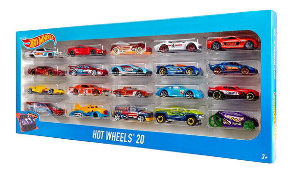 Paquete de regalo de 20 coches Hot Wheels