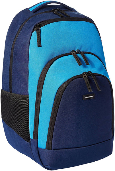 Blue AmazonBasics Campus Backpack