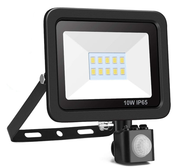 Minger 10W PIR Motion Sensor LED Flood Lights
