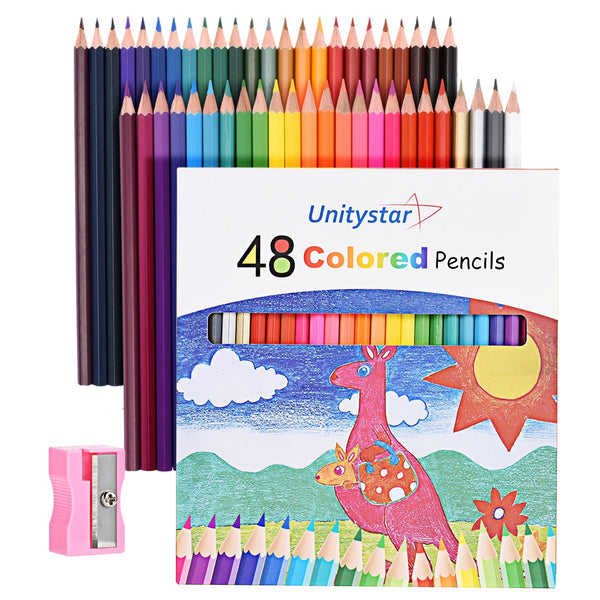 8 Assorted Colors Pre-Sharpened Pencils