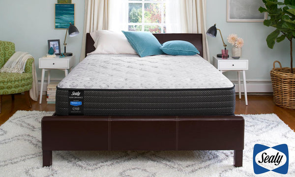 Sealy Response Performance 12'' Cushion Firm or Plush Mattress Set w/ Posturepedic Technology