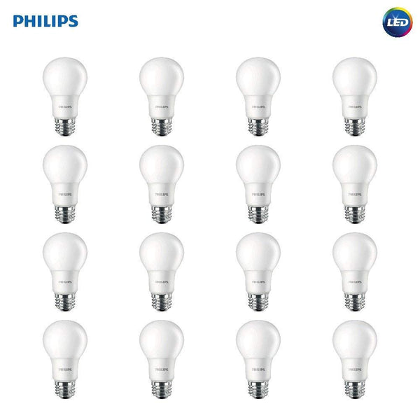 16 Philips LED Non-Dimmable Bulbs