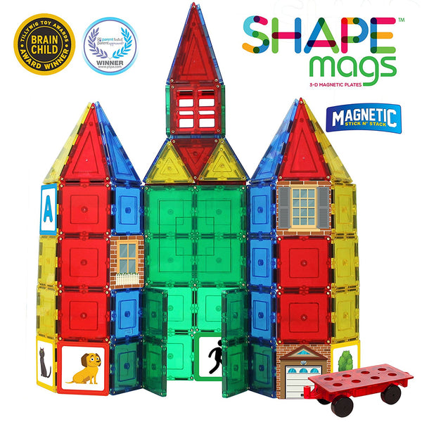 Juego de 124 piezas Shapemags