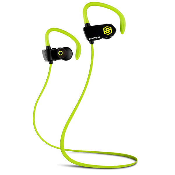Sweatproof Bluetooth earphones with mic