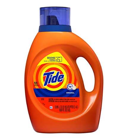100 oz. Tide laundry detergent