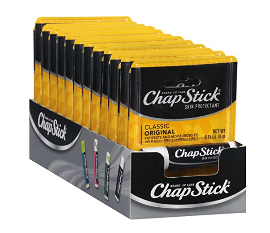 Paquete de 12 ChapSticks (sabor normal)