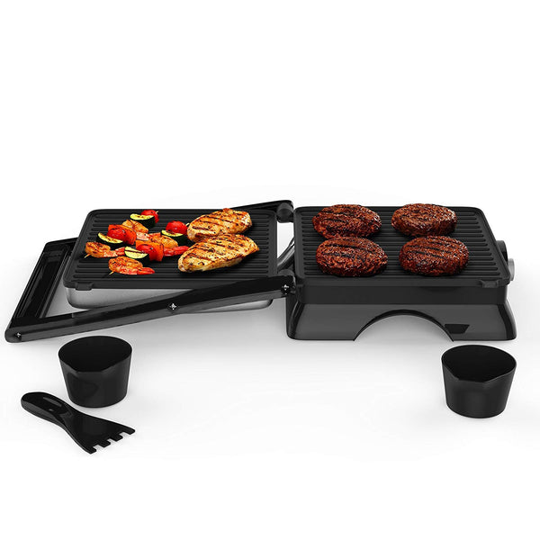 Chef Buddy Panini Press Indoor Grill and Gourmet Sandwich Maker