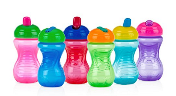 Taza Nuby Free Flow de fácil agarre, 10 onzas