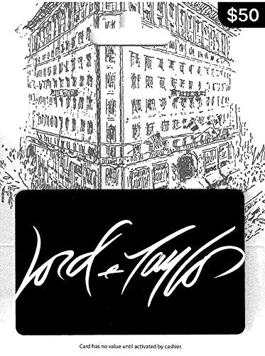 Obtenga una tarjeta de regalo Lord &amp; Taylor de $50 por $40