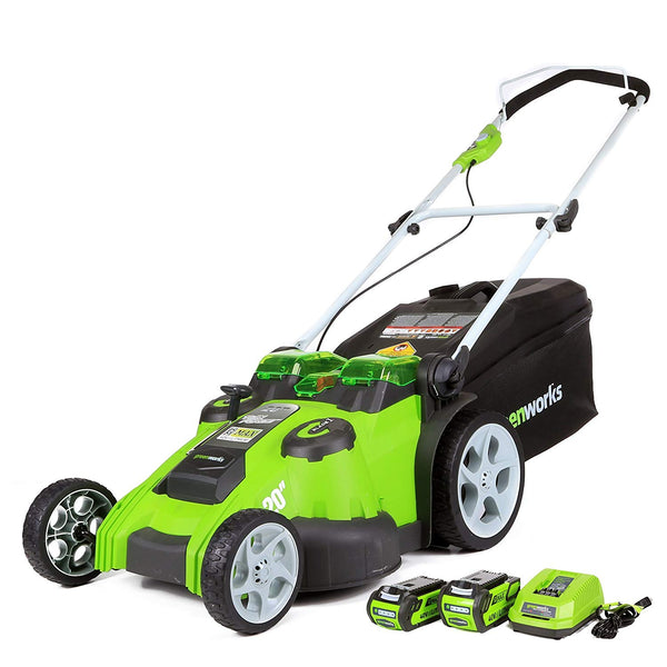 Ahorre en equipos de jardín Greenworks