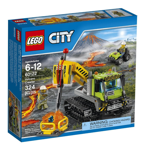 324 piece LEGO City Volcano Explorers kit