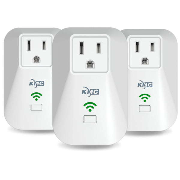 Pack De 3 Enchufes Inteligentes Wi-Fi Con Monitorización De Energía