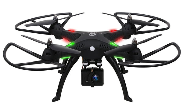 Quadcopter drone with 1080P camera