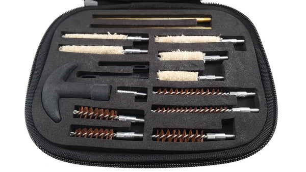 16 Piece Pistol Gun Cleaning Kit and Case