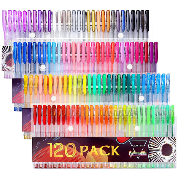 120 bolígrafos de gel