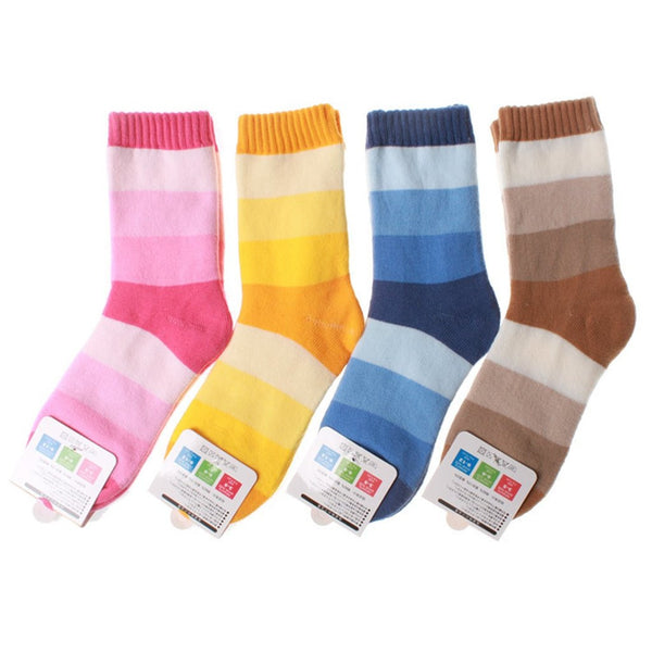 4 Pack Winter Warm Children's Cotton Socks