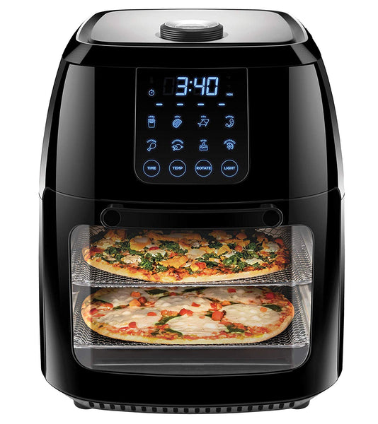 Freidora de aire digital Chefman de 6,3 cuartos + asador, deshidratador, horno de convección y más