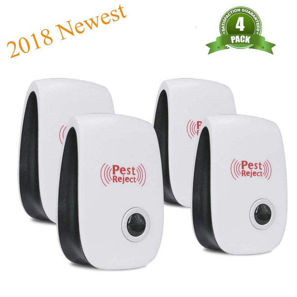 Pack of 4 ultrasonic pest repellers