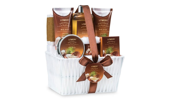 9 pc Mother's Day Coconut Fragrance Spa Set