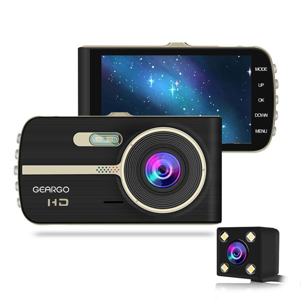 Dual camera 1080p dash cam