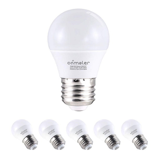 Paquete de 6 bombillas LED.