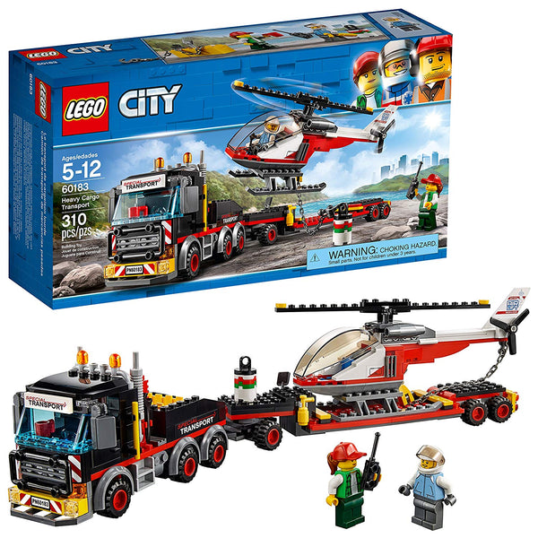 LEGO City Heavy Cargo Transport Building Kit (310 Piece)
