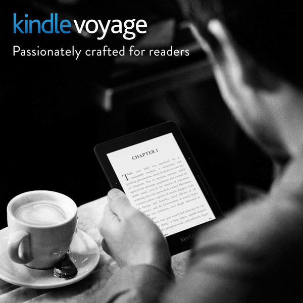 Lector electrónico Kindle Voyage reacondicionado certificado con ofertas especiales y Wi-Fi