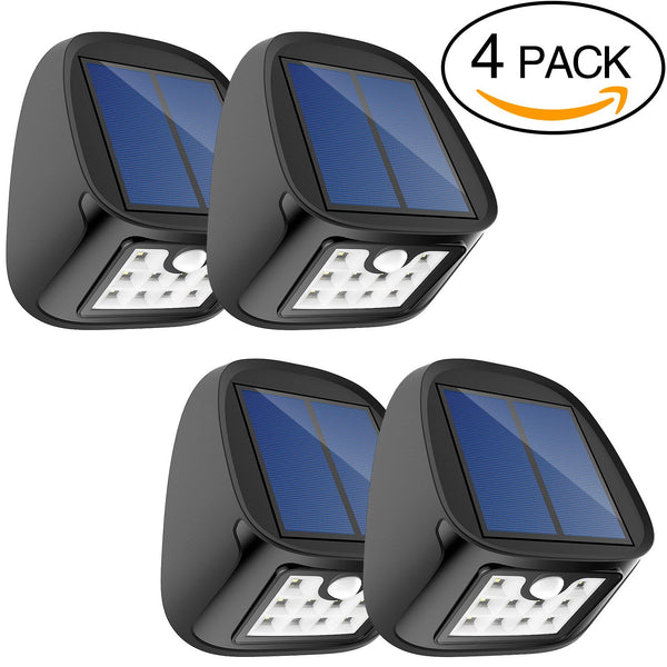 Pack de 4 luces LED solares