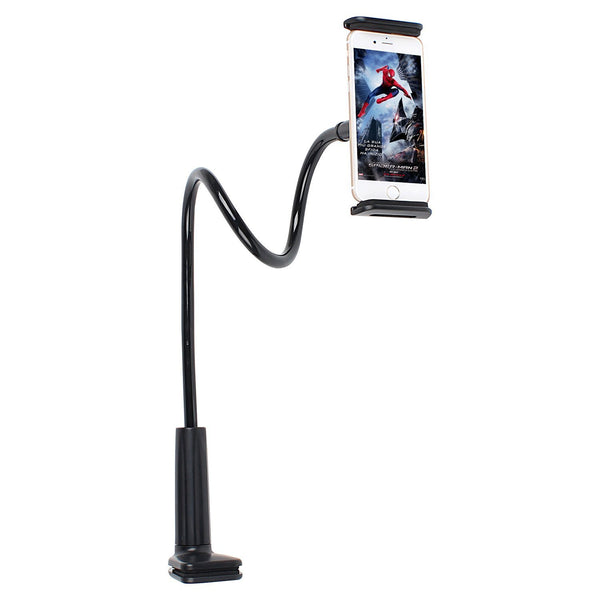 Universal flexible phone or tablet stand