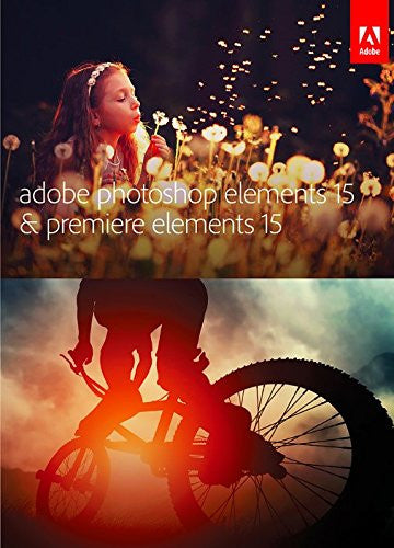 Adobe Photoshop Elements 15 & Premiere Elements 15 Software