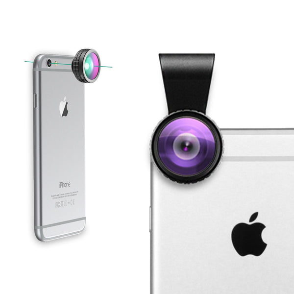 Clip-on Cell Phone Camera Lenses Kit