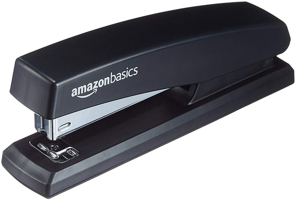 AmazonBasics Stapler with 1000 Staples | Black