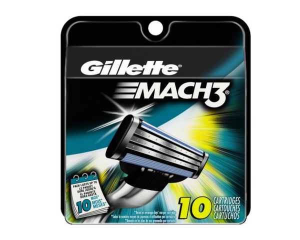 Pack of 10 Gillette Razor Refills