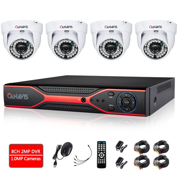 4 camera security system