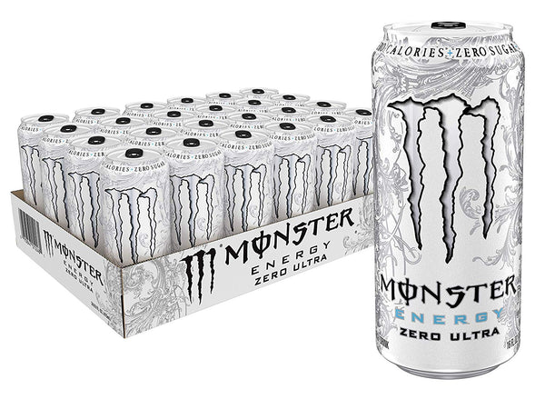 24-Pack of 16oz Monster Energy Zero Ultra Sugar Free Energy Drinks