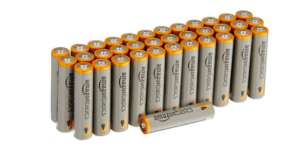 Pack of 36 AmazonBasics AAA Batteries