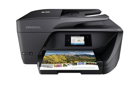 Impresora inalámbrica todo en uno HP OfficeJet Pro 6968 con impresión móvil