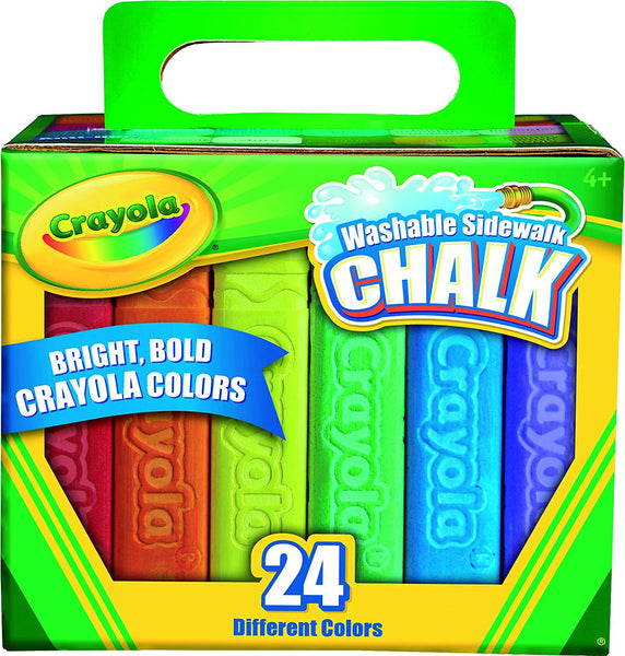 Tiza para acera Crayola de 24 unidades