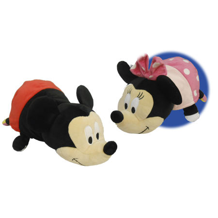 Disney 14" FlipaZoo 2 in 1 Plush: Mickey/Minnie, Olaf/Sven & More